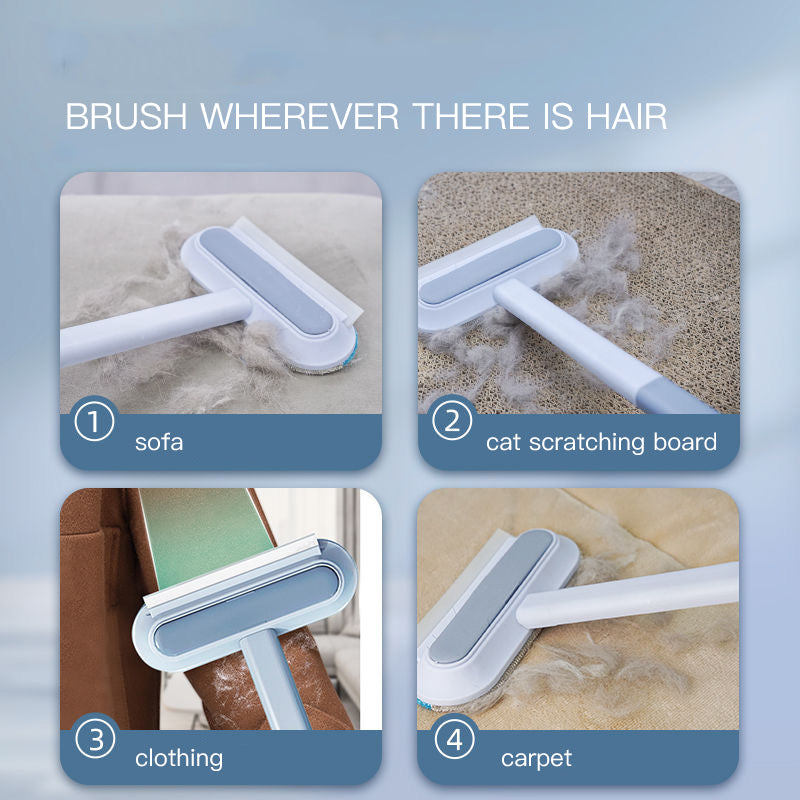 4 In 1 Multifunctional Hair Removal Brush Pet Dog Cat Hair Cleaner Brush Cat Hair Remover Window Screen Cleaning Tool Gadgets - 0 - CJ