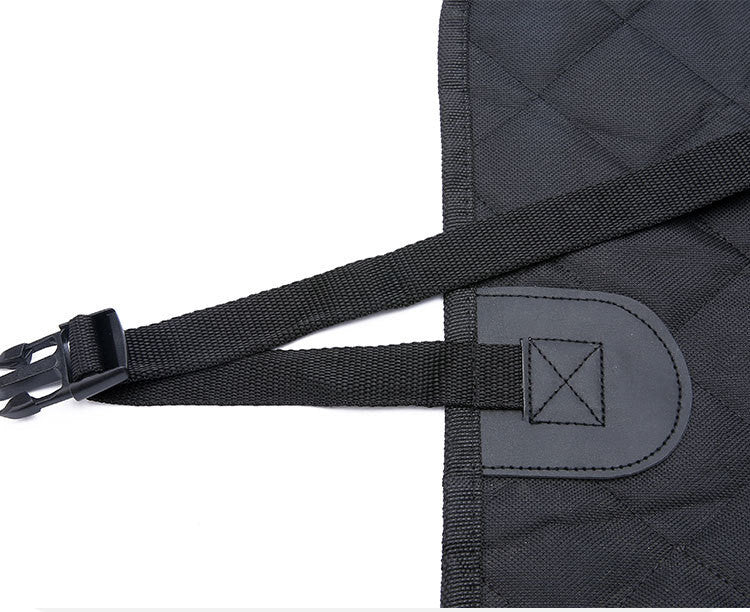 Dog Car Seat Cover View Mesh Pet Carrier Hammock Safety Protector Car Rear Back Seat Mat With Zipper And Pocket For Travel - 0 - CJ
