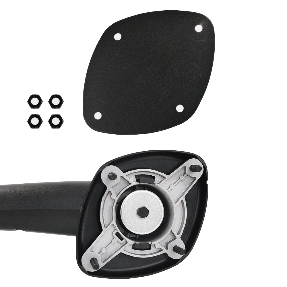 For 2008 - 2016 Freightliner Cascadia Pair Hood Mirrors Black Left,Right Set - 5 - CJ