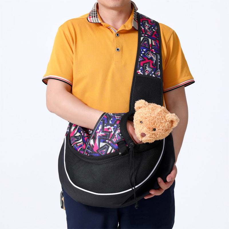 Carrying Pets Bag Women Outdoor Portable Crossbody Bag For Dogs Cats Pet Products - 0 - CJ