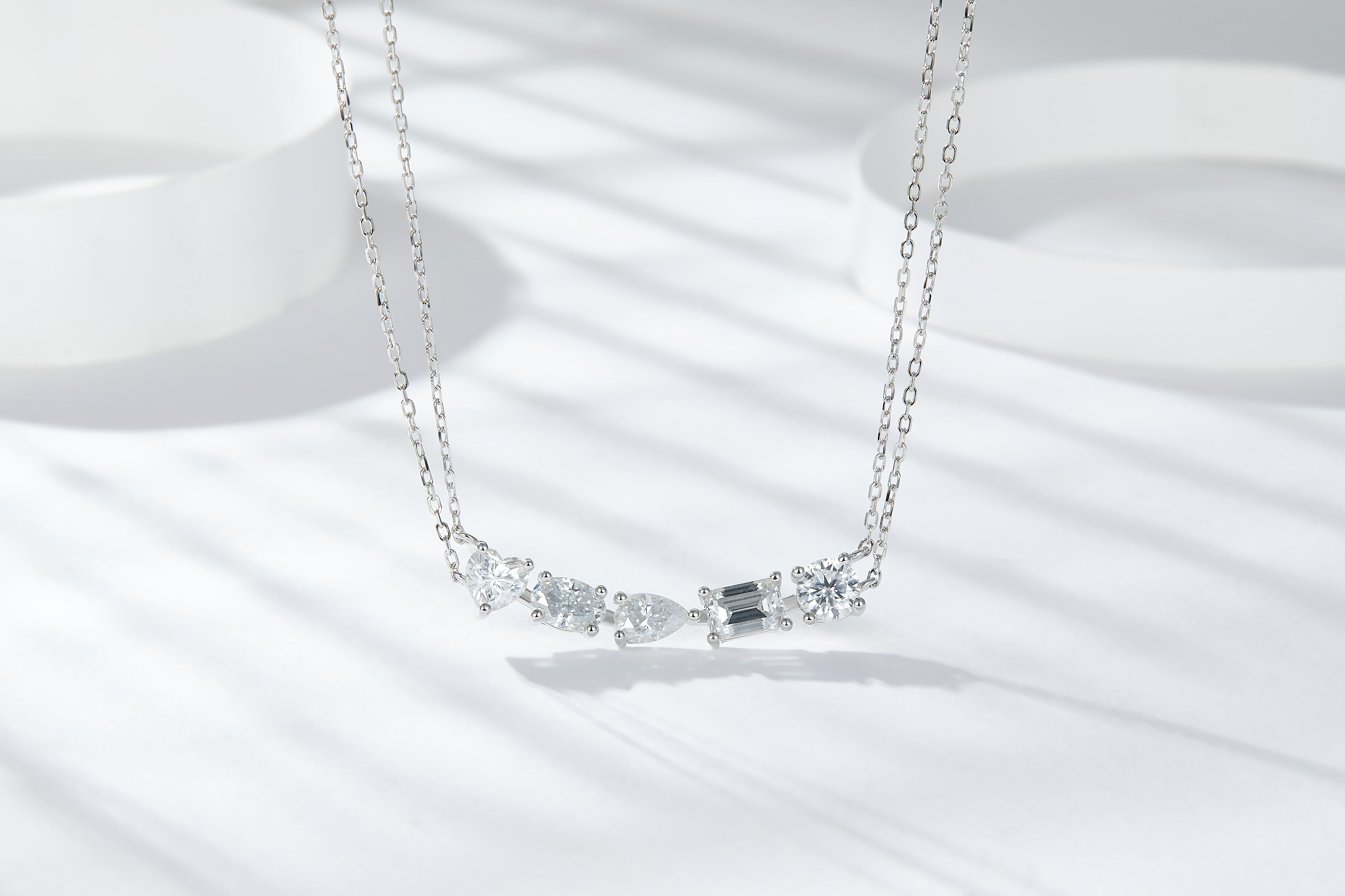 1Galaxy - A Fashionable And Luxurious Diamond Jewelry Pendant Set With Moissanite S925 Sterling Silver And Platinum Plating Prohibit TikTok sales - 5 - CJ