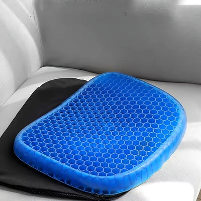 Honeycomb Breathable Gel Seat Cushion Double Thick Egg Sitting Pad Mat Non - Slip - 5 - CJ