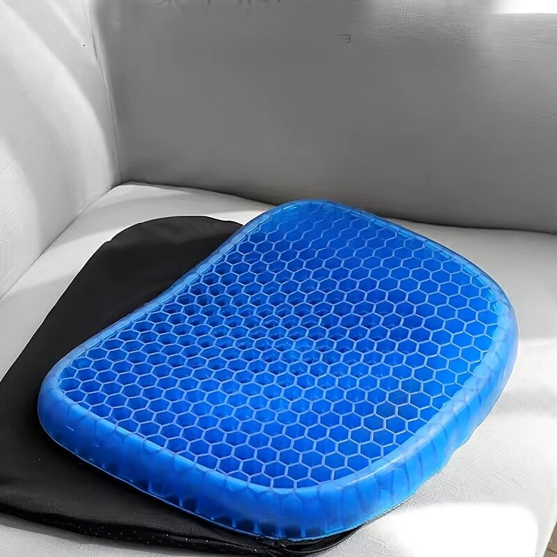 Honeycomb Breathable Gel Seat Cushion Double Thick Egg Sitting Pad Mat Non - Slip - 5 - CJ