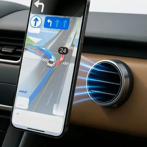 Magnetic Air Lock Phone Holder - 5.0 - cjdropshipping