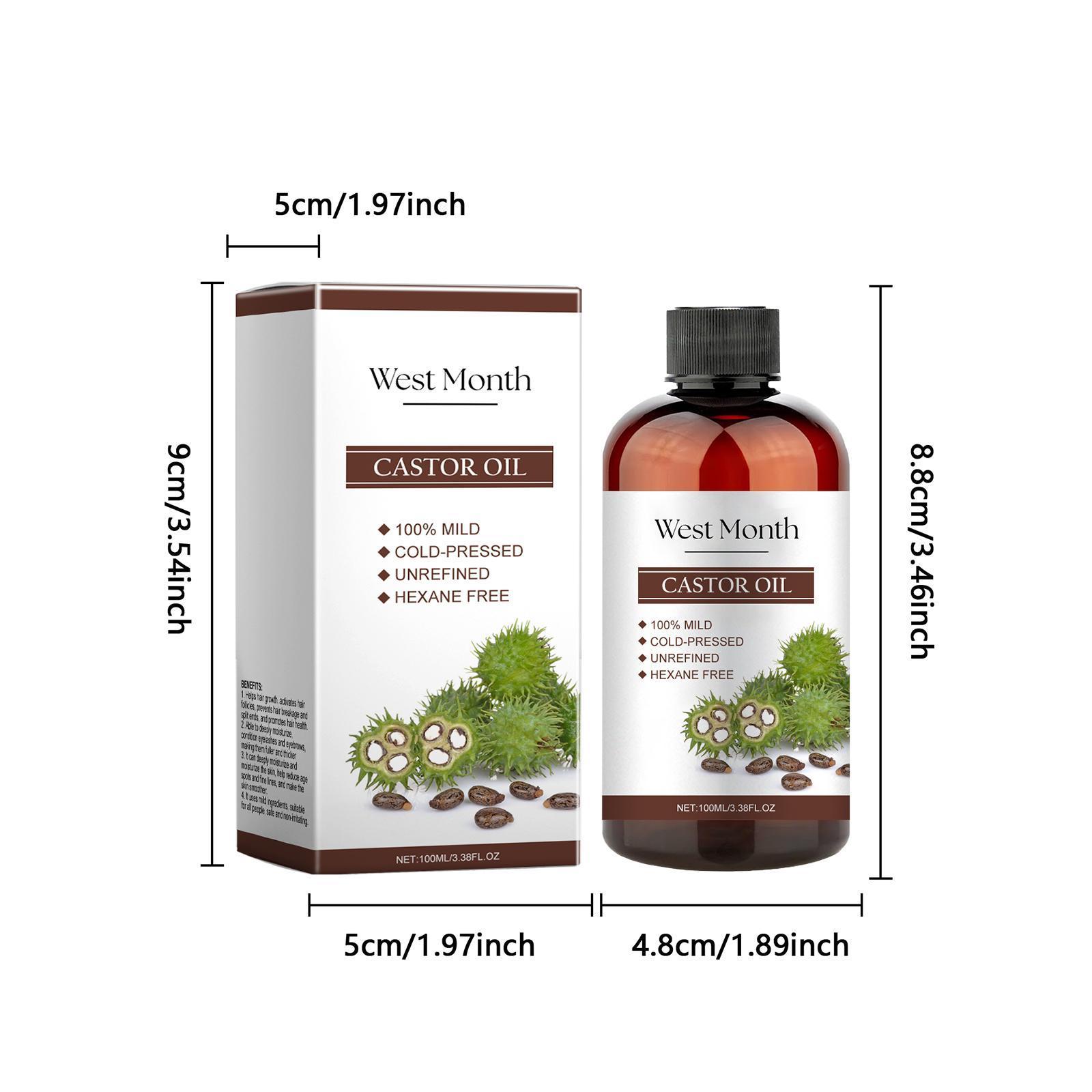 Xiyue All - in - one Castor Oil Is An Essential Oil For Multi - effect Care, Moisturizing Skin, Eyelashes And Eyebrows - 5 - CJ