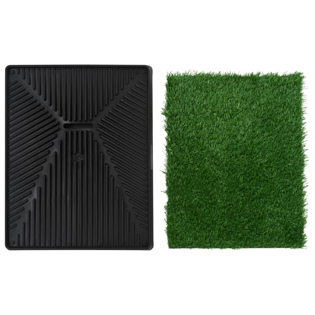 Pet Toilet with Tray & Artificial Grass 63x Toilet - 5 - CJ