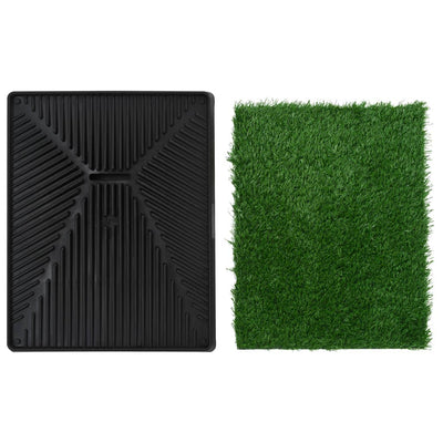 Pet Toilet with Tray & Artificial Grass 63x Toilet - 5 - CJ