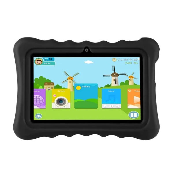 Shock - resistant Silicone Snap - on Case With Stand For 7' Tablets - 5 - CJ