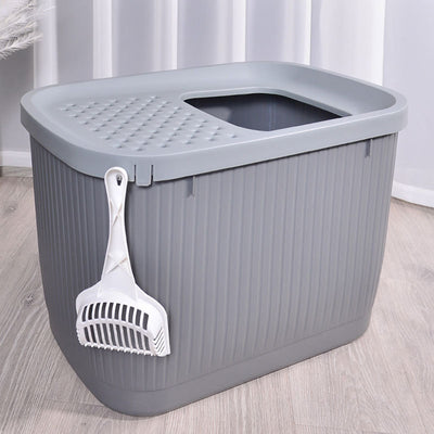 Pet Litter Box Fully Enclosed Top - in Oversized - 0 - CJ