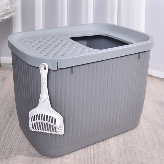 Pet Litter Box Fully Enclosed Top - in Oversized - 0 - CJ