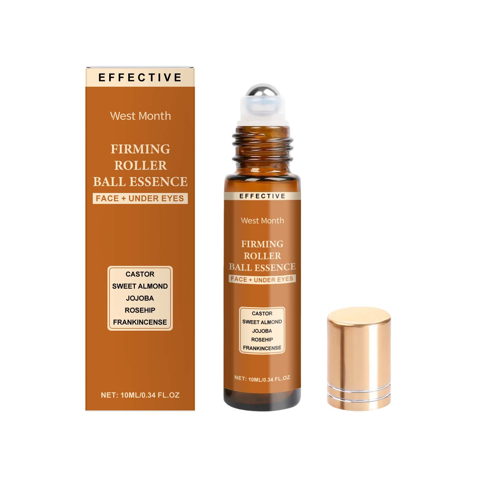 West&Month Firming Ball Essence, Gentle Hydrating Firming Moisturizing Nourishing Lifting Facial Skin Care - 5 - CJ