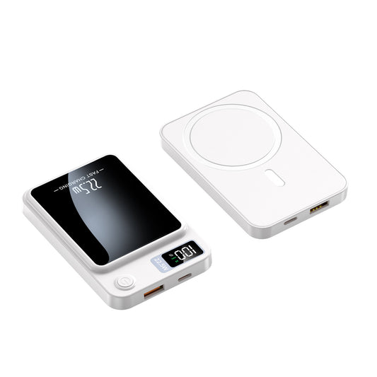 Magnetic Power Bank White - 5 - CJ