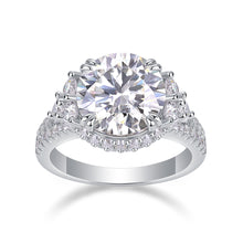 1Dance With Youth - A Fashionable And Luxurious Jewelry Accessory Set With 5 - carat Moissan Diamond S925 Sterling Silver And Platinum - plated Diamond Prohibit TikTok sales - 5 - CJ