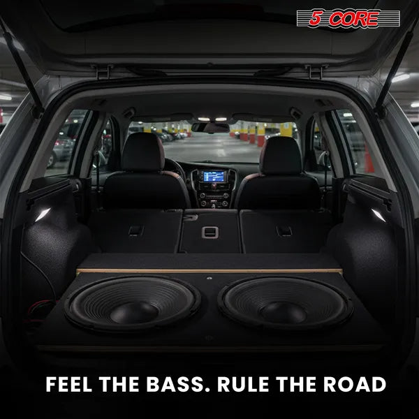 5 Core 12 Inch Car Woofer Audio 300W 4Ohm Deep Bass Replacement Sub Woofer Component Loud Speaker