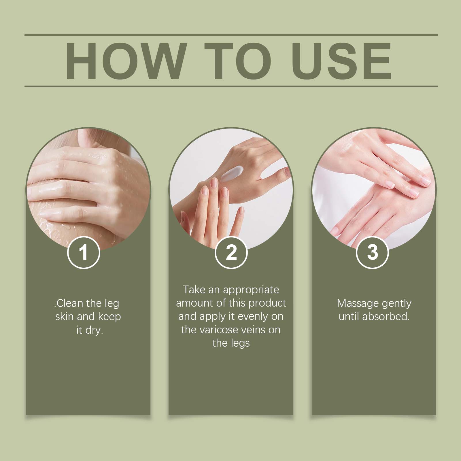 South Moon Leg Care Cream, Gentle Nourishing Massage To Relieve Leg Discomfort Daily Leg Care Cream - 5 - CJ