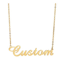 Stainless Steel Customized Various Sign Name Necklace Custom Butterfly Heart Nameplate For Women Girls Christmas Gift - 7 - CJ - Gold - CJLX209968101AZ