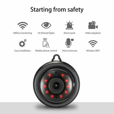 CCTV Camera WiFi 1080P Wireless IR Indoor Outdoor Security Night Vision Home CAM - 5 - CJ