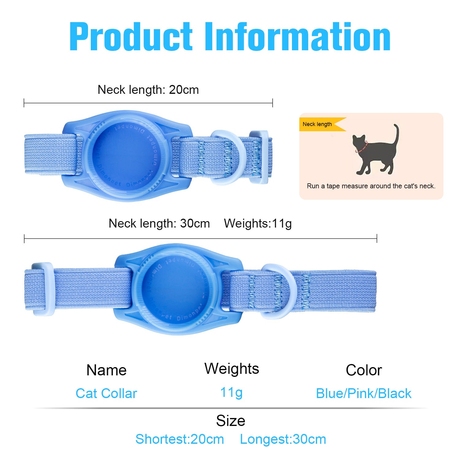 Anti - loss Alarm Device Protective Pet Collar - 0 - CJ
