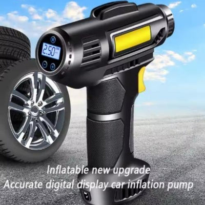 Intelligent Digital Display Wireless Portable Handheld Car Tire And Bicycle Air Pump - 5 - cjdropshipping