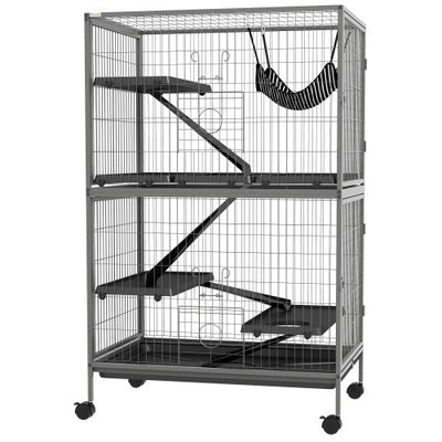 5 Tiers Of Small Animal Cages, Ferret Cages, Large Chinchilla Cages With Hammock Fittings And Heavy Duty Wires - 5 - CJ
