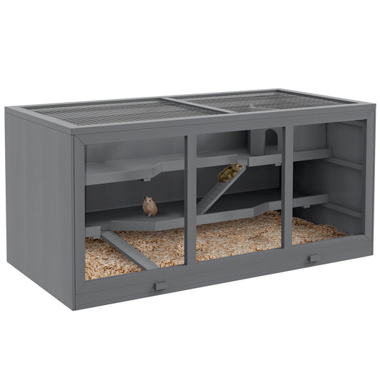 Oversized Wooden Hamster Cages, Gerbil Cages And Other Small Animal Habitats - 5 - CJ