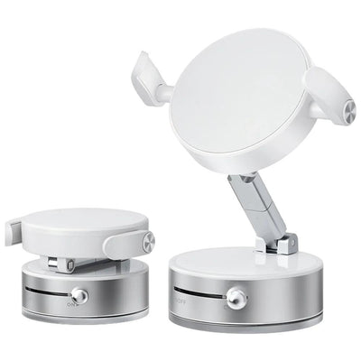 Upgraded Wireless Magnetic 360 Degree Rotating Adjustable Folding Car Phone Holder Strong Suction Power Is Suitable For Magsafe And All Smartphones - 5 - CJ