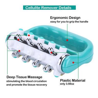Cellulite Massager Fascia Release And Muscle Massage Roller Mini Trigger Point Deep Tissue Myofascial Release Tool Body Massager For Men And Women - 5 - CJ