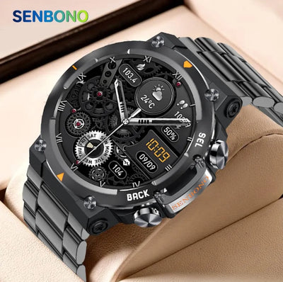 MAX18 Men Smartwatch AMOLED1.43inch Big Screen BT Calls Gesture Control AI Voice Sports Smart Watch Men - 5 - CJ