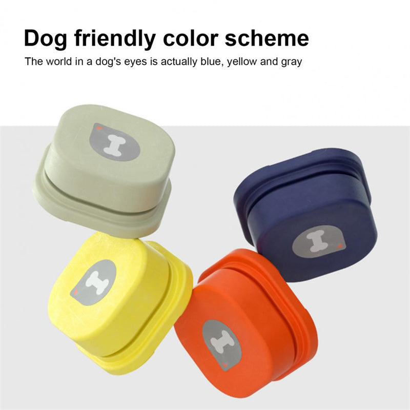 4 Colors Pet Communication Button One - click Prevent Physical Inactivity Recordable Dog Talking Button Toy Cat Toy Pet Products - 0 - CJ