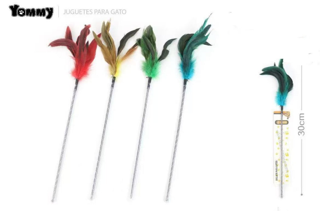 Single Color Feather Cat Teaser - 5 - CJ