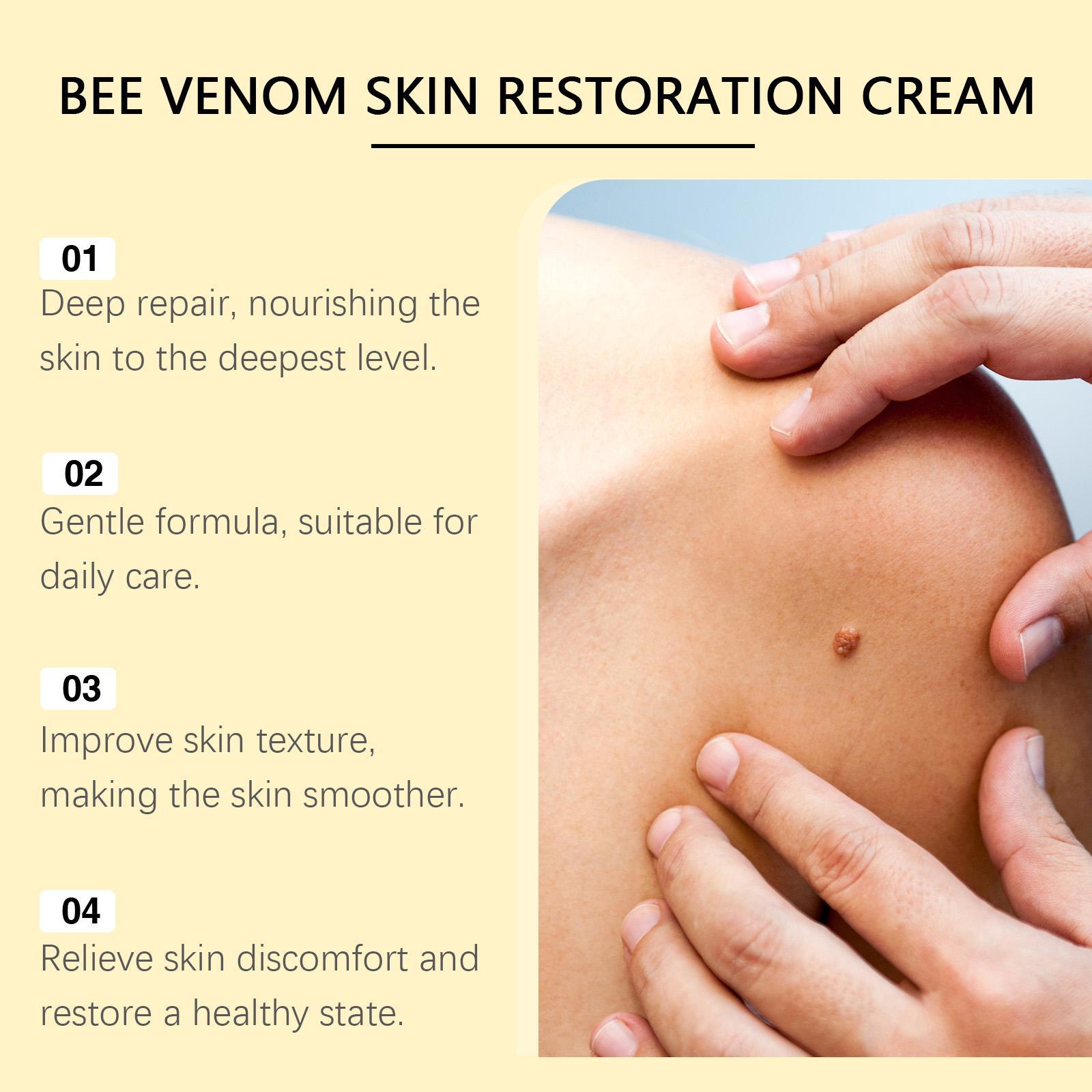 Houkeya Bee  Skin Care Cream Gentle Cleansing, Mole Removal, Moisturizing, Soothing Skin Care Cream - 5 - CJ