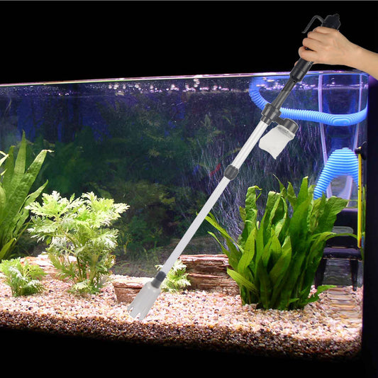 Battery - Operated Aquarium Vacuum Gravel Cleaner - 5 - CJ