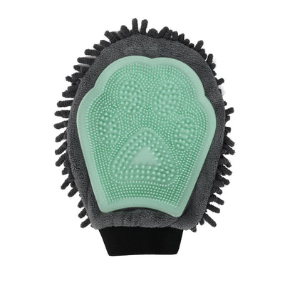 Pet Bathing Brush 2 - in - 1 Grooming Glove Elegant Dog Grooming Tool For Brushing, Massaging, And Drying Pet Grooming Kit For Dog Cat 2 - Sided Bathing Brush Cleaning Massage Glove - 5 - CJ