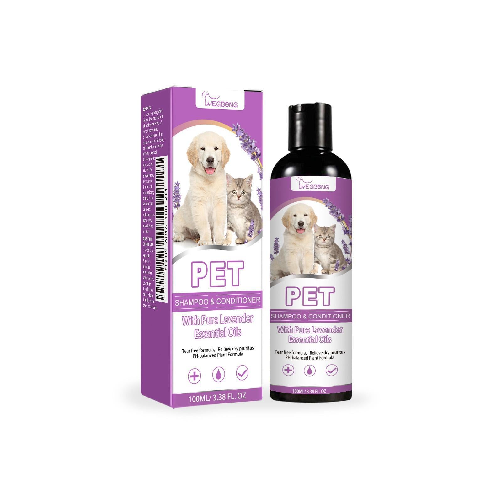 Yegebang Pet Shampoo And Shower Gel Relieves Itchy Skin And Leaves Hair Smooth And Untangled - 5 - CJ
