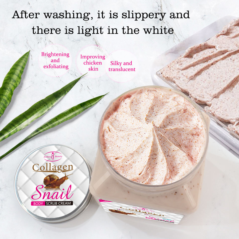 Aichun Beauty - Collagen Snail Body Scrub - 5 - CJ