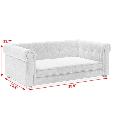 Elegant Rectangular Pet Bed Suitable For Medium And Large Dogs - 5 - CJ
