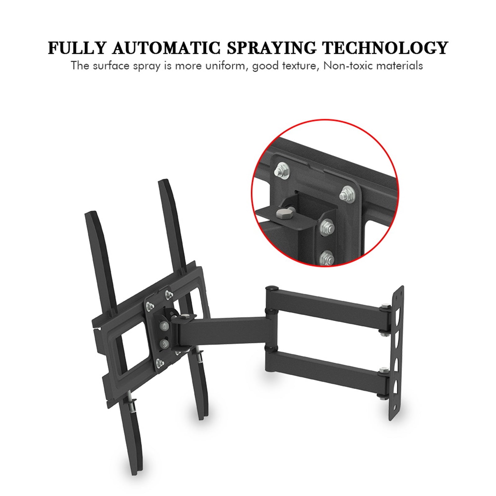32 - 65 Inch Single Pendulum Small Base TV Stand TMXD - 103 Load Bearing 35KG - 5 - CJ