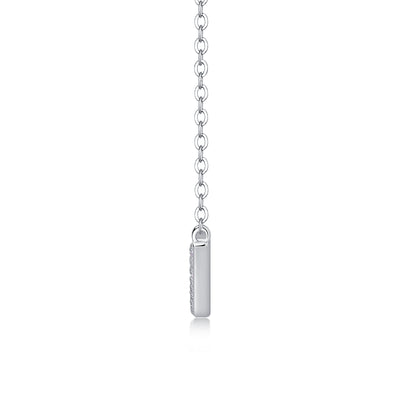 1Joy - A Fashionable And Luxurious Diamond Jewelry Pendant Set With Moissanite S925 Sterling Silver And Platinum Plating Prohibit TikTok sales - 5 - CJ