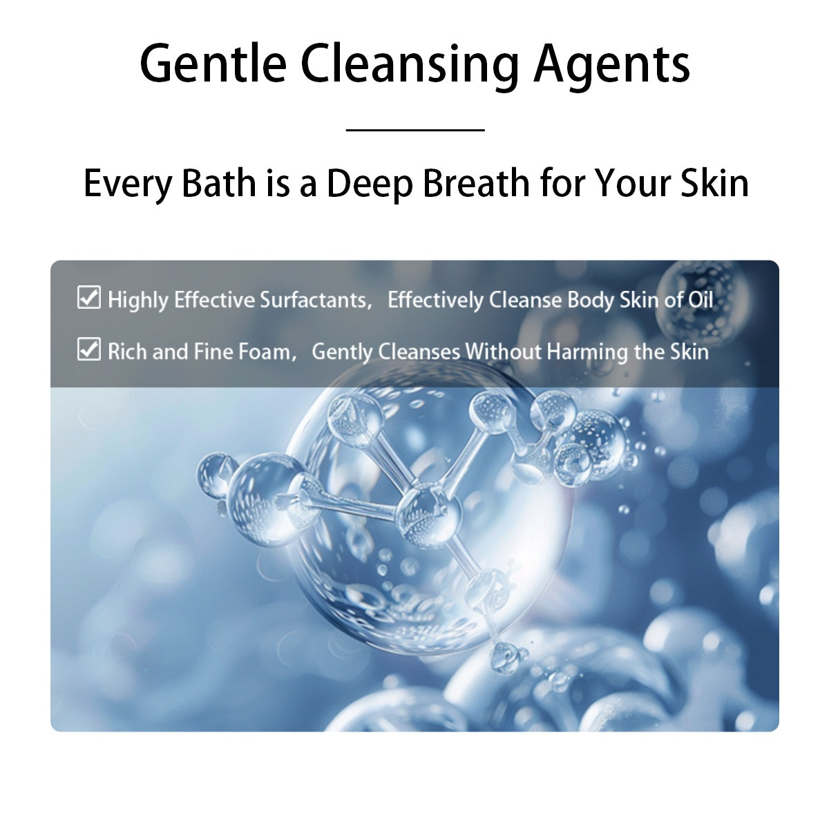 Cream Bubble Bath, Hydrating Shower Gel, Long - lasting Fragrance, Fragrance Body Mousse - 5 - CJ