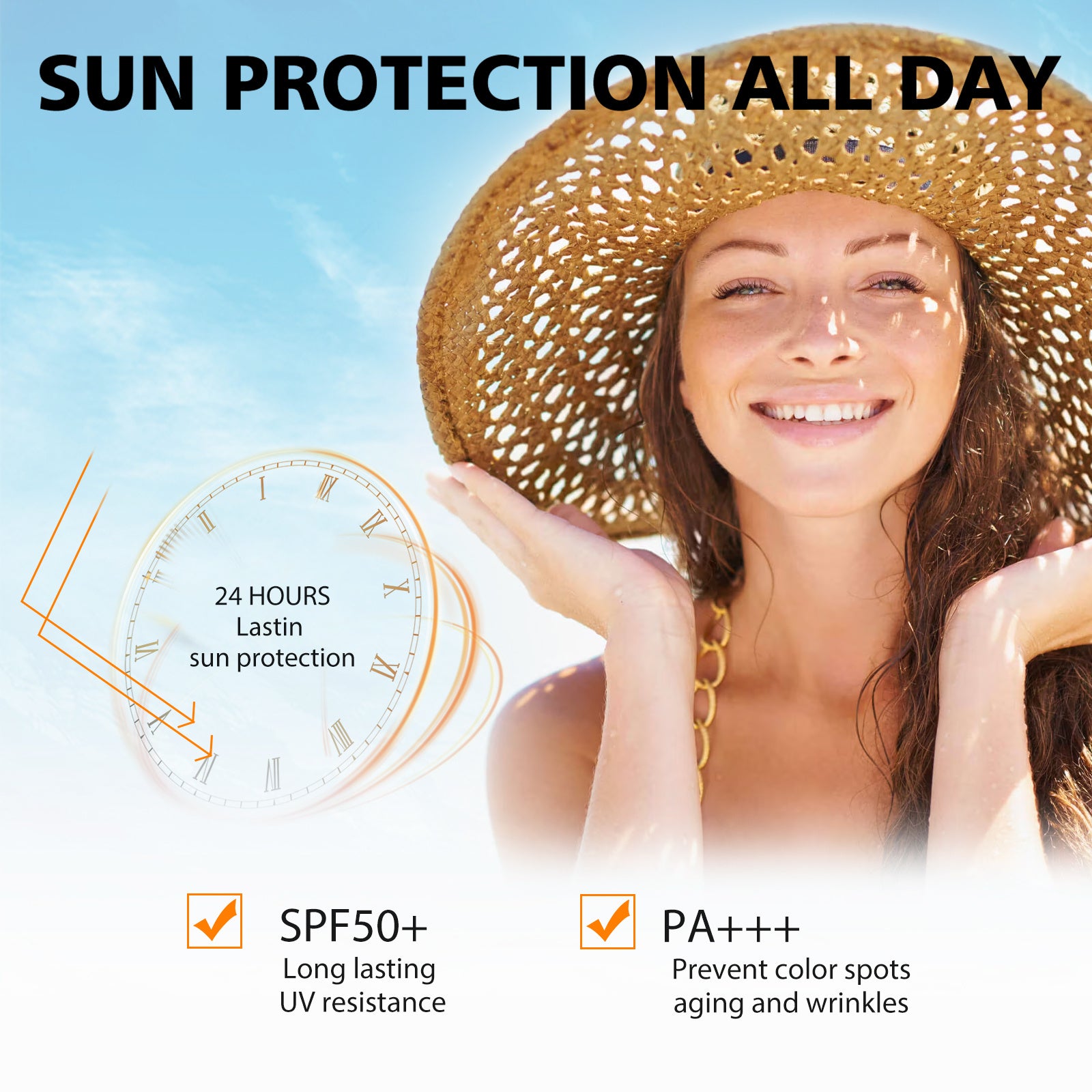 WUSOOTHE Bio Sun Stick 15g - Advanced Protection With Peptide Complex, Collagen And Hyaluronic Acid SPF50,PortableStrong UVProtection Sunscreen Stick - 5 - CJ