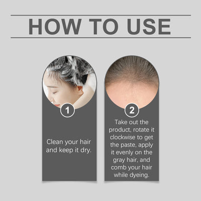 Hoegoa Hair Hair Hair Color Temporary Hair Hair Stick Is A Naturally Gentle And Non - irritating Pigmentation Hairdresser - 5.0 - CJ