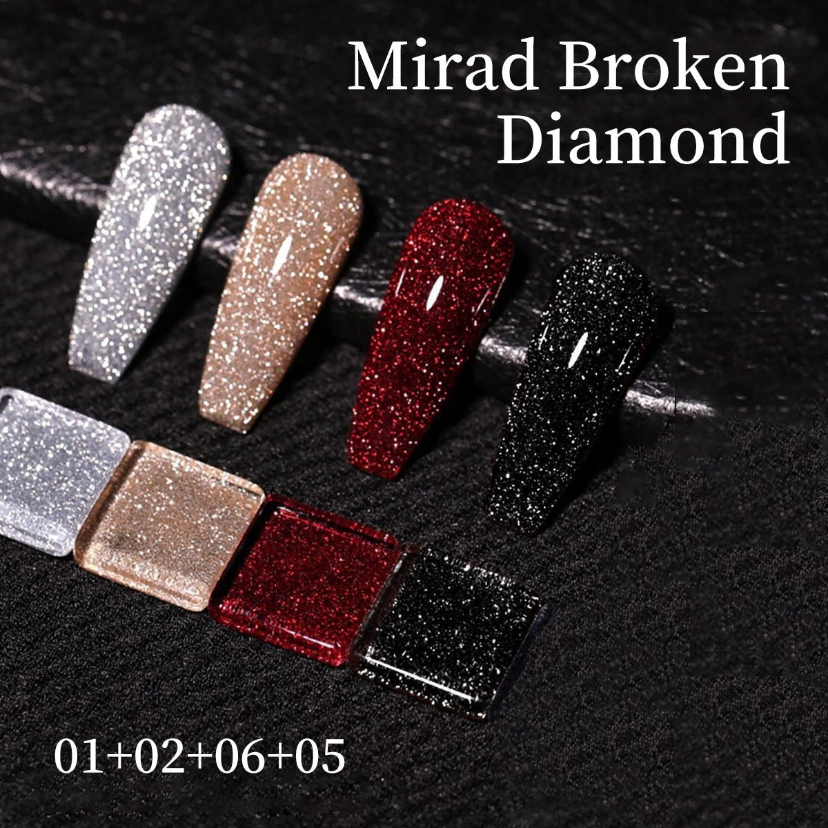 Flashy Reflective Nightclub - style Glitter Nail Gel - 0 - CJ