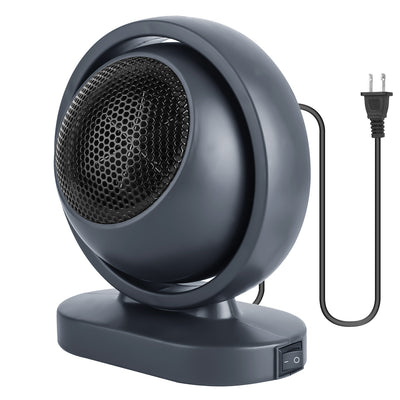 1Pc 380W Space Heater With 30 Degree Tilting Angle 3S Fast Heating Portable Desktop Electric Heater For Indoor Use With Overheat Protection Tip Over Protection For Home Office - 5 - CJ