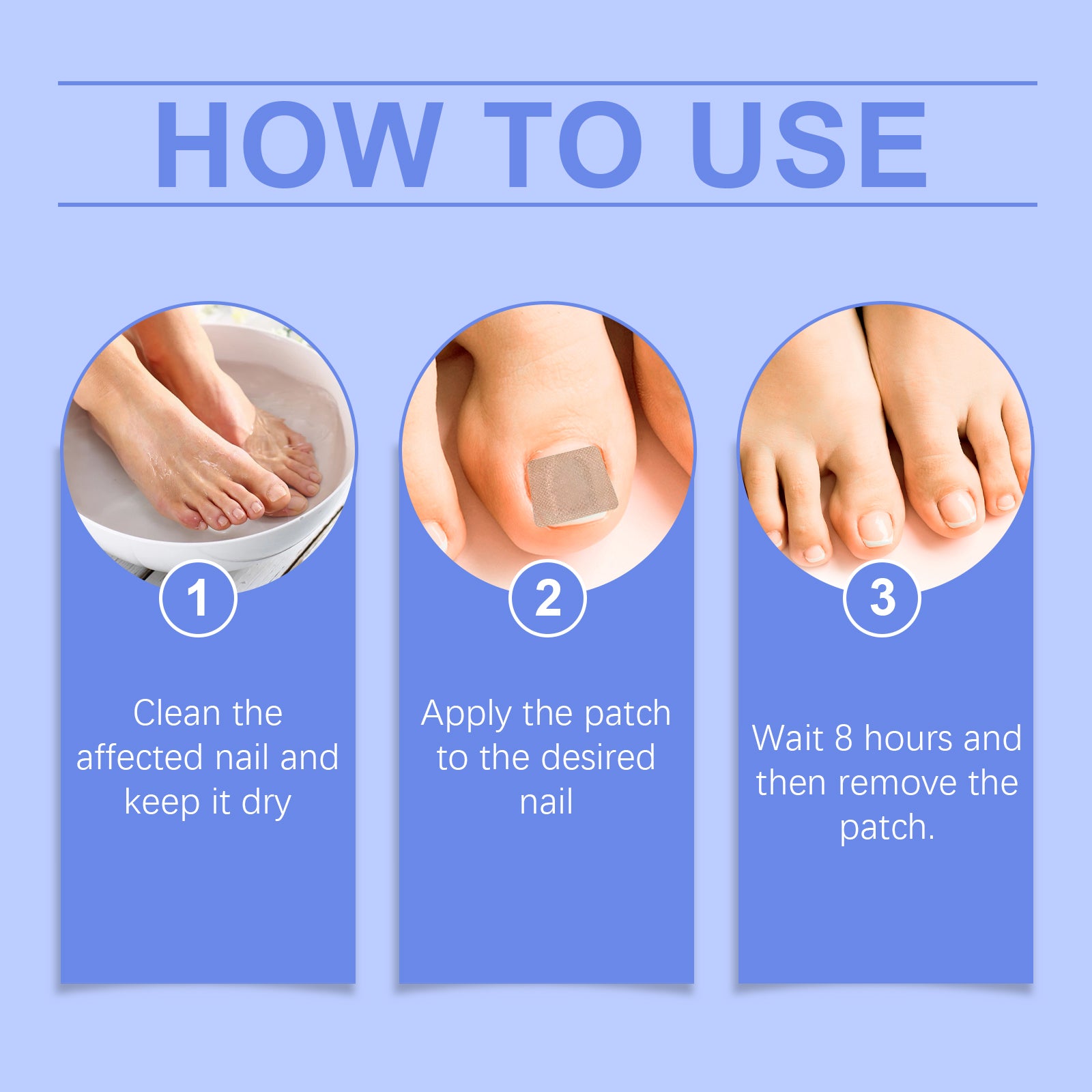 Ximonth Nail Care Patches Gently Repair Nails For Easy Daily Cleaning With Simple Care Patches - 5 - CJ