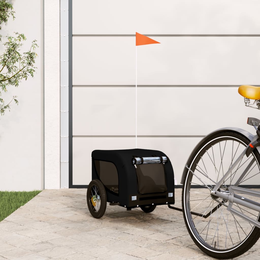 bicycle trailer for dogs, Oxford fabric and iron,   bicycle trailer - 5 - CJ
