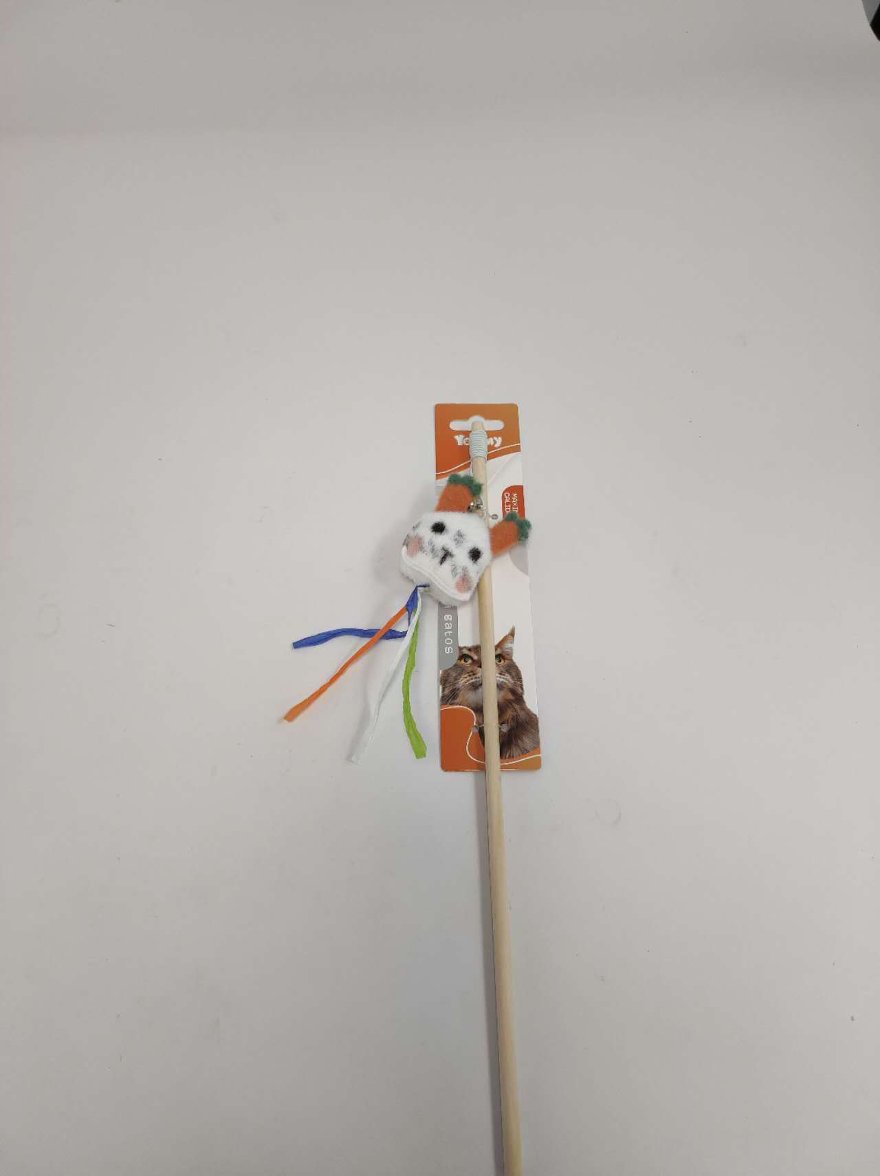 Sable Fawn Head Cat Toy