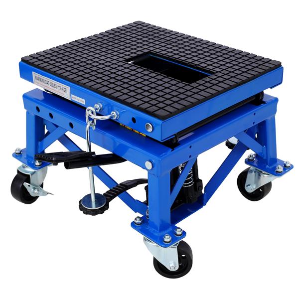 300 Pound Hydraulic Motorcycle Scissor Jack Lifting Foot Wheel Suitable For Small Off - road Vehicles, Blue, Prohibited PlatformTemu - 5 - cjdropshipping