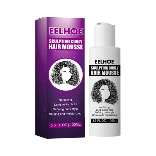 EELHOE Curl Shaping Elastic Element Curl Moisturizing Fluffy Styling Elastic Element - 5 - CJ