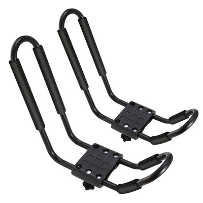 Universal Kayak Roof Rack J Bar, 1 Pairs - Bar Rack HD Kayak Carrier Canoe Boat Surf Ski Roof Top Mount Car SUV Crossbar - 5 - CJ