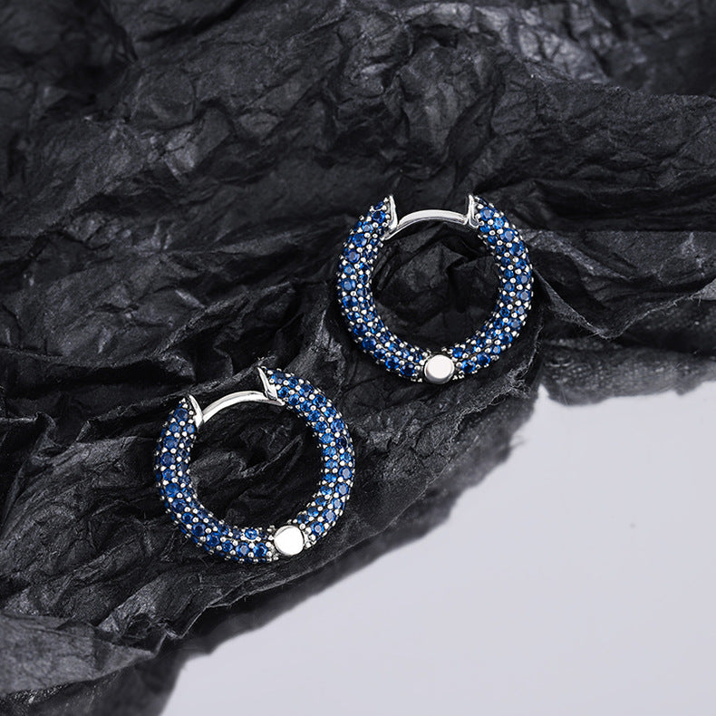 Sterling Silver 925 Niche Design Creative C - shaped Earrings - 4 - CJ